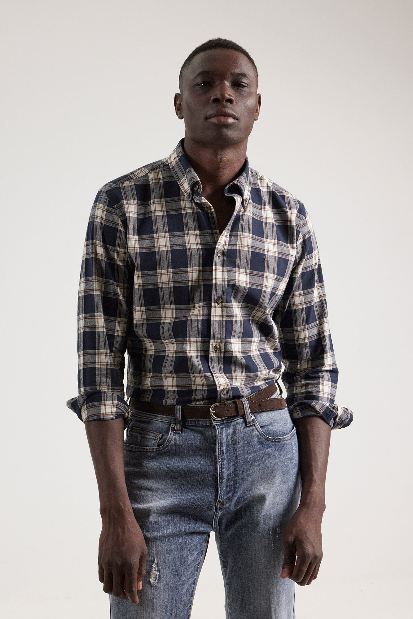 Camisa cuadros Camisas de hombre Cortefiel