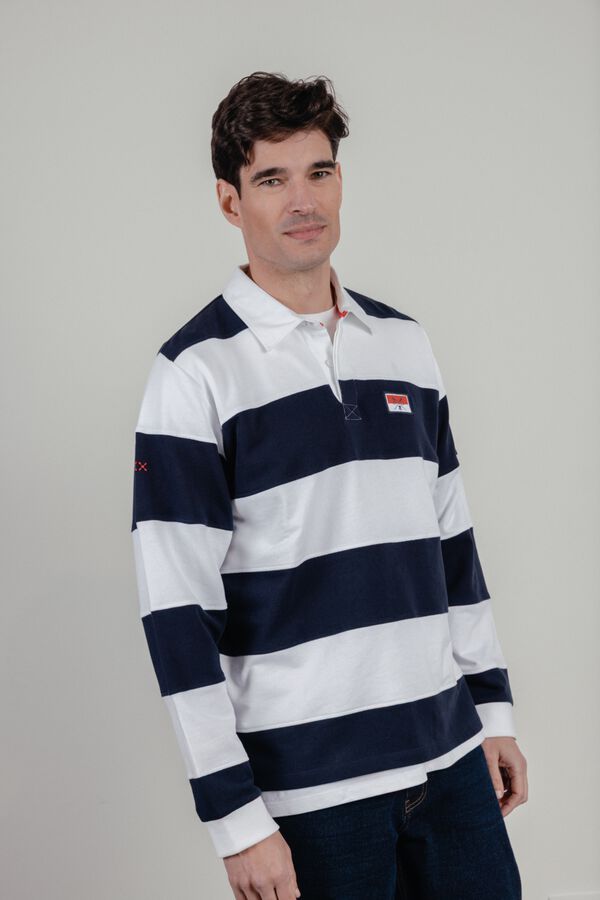 elPulpo Rugby polo shirt Navy