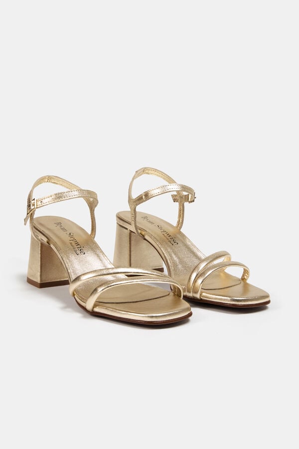 Bryan Stepwise Sand&aacute;lia de salto Dourado