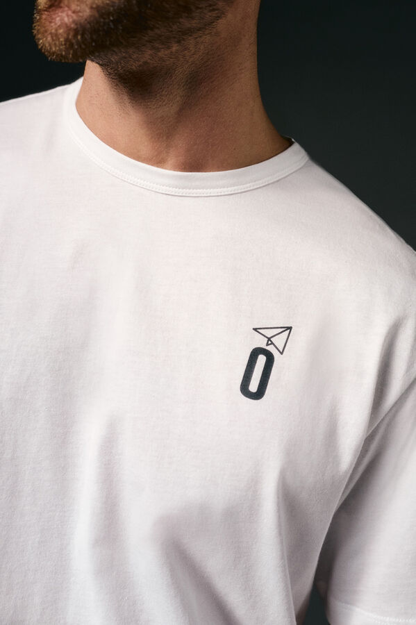 OOTO T-shirt leve Branco