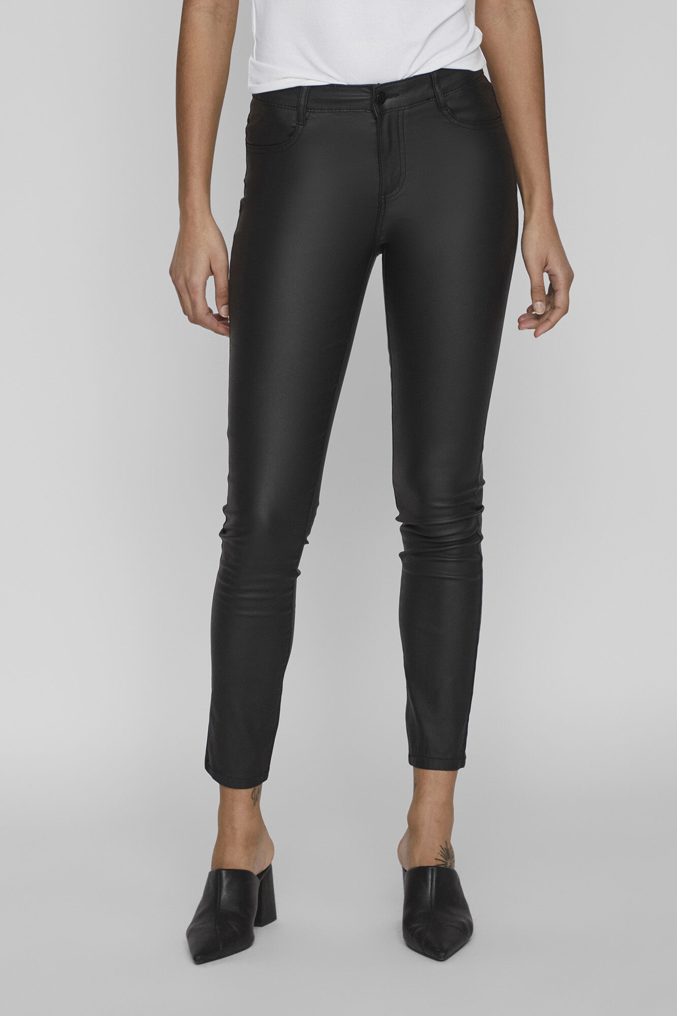 Vila Cal&ccedil;as skinny fit encerado