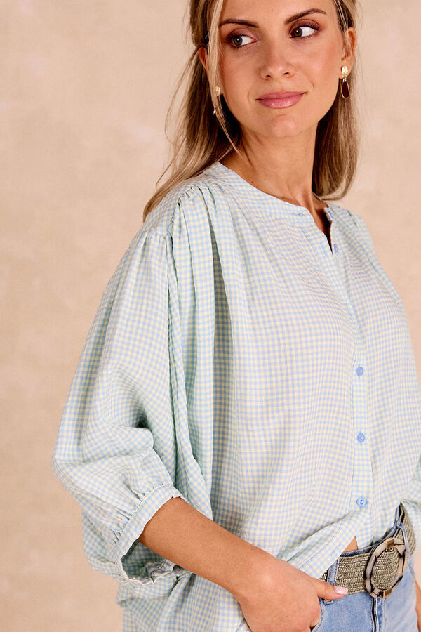 Polín Et Moi Blusa azul claro Vicky Azul