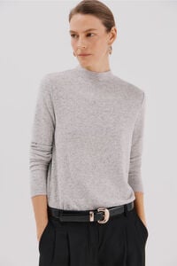 Cortefiel Camiseta básica com gola perkins