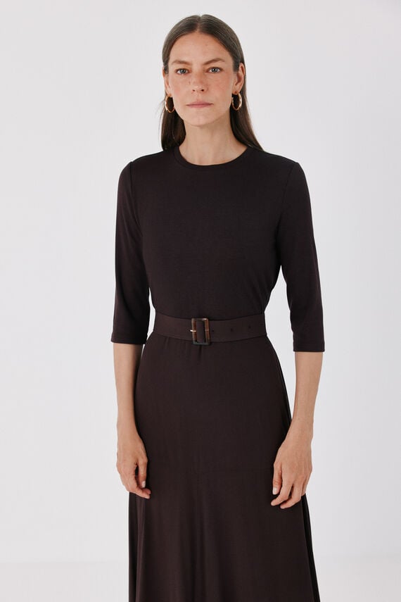 Vestido combinado