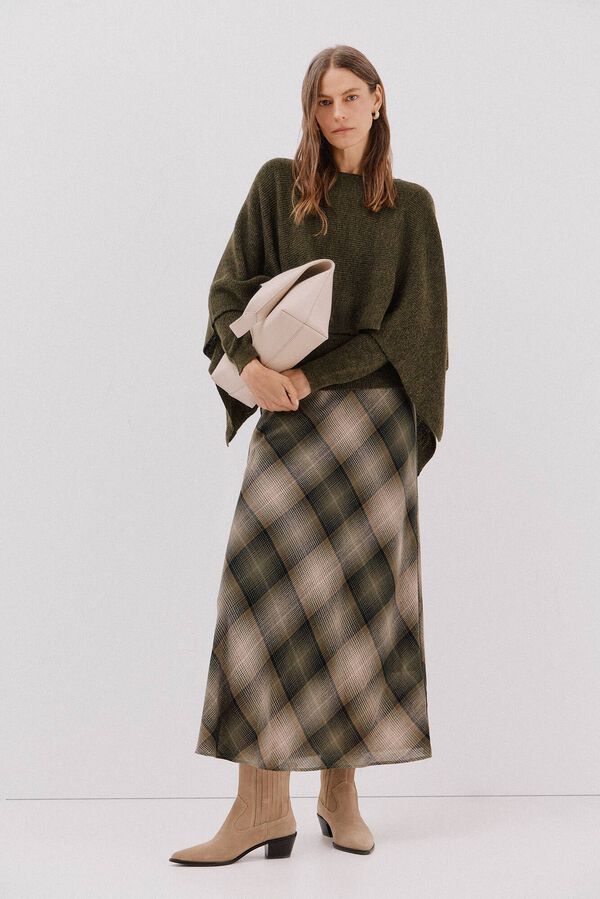 Cortefiel Jersey built-in layer Green