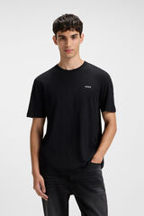 HUGO Short-sleeved T-shirt Black