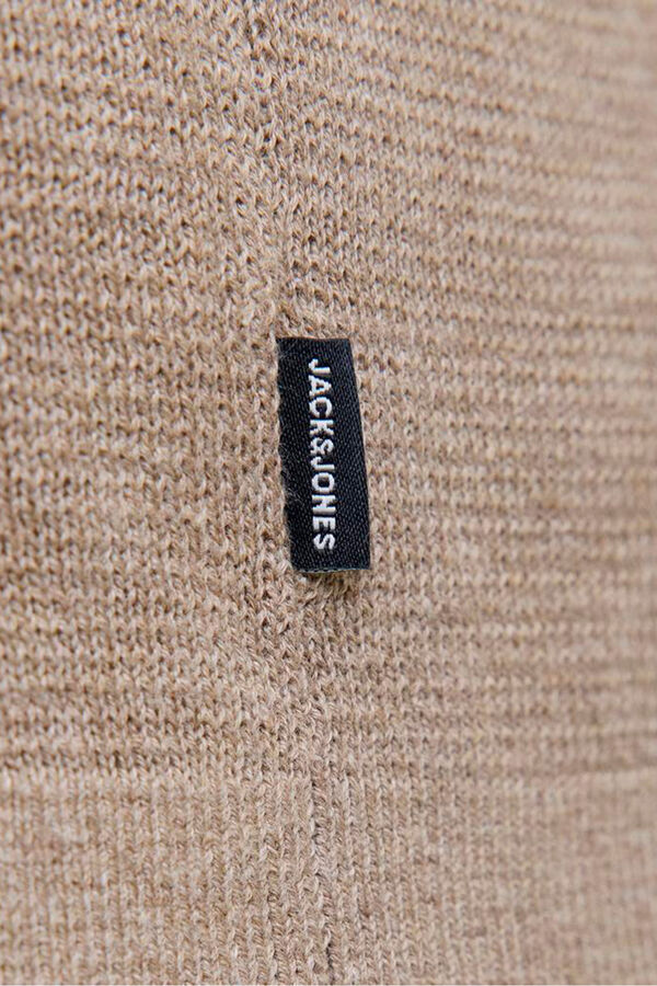 Jack & Jones Casaco de malha de malha estruturada Cinzento
