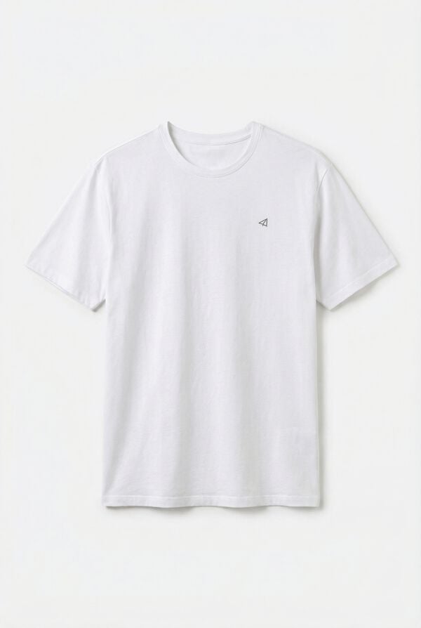 OOTO Lightweight basic T-shirt White
