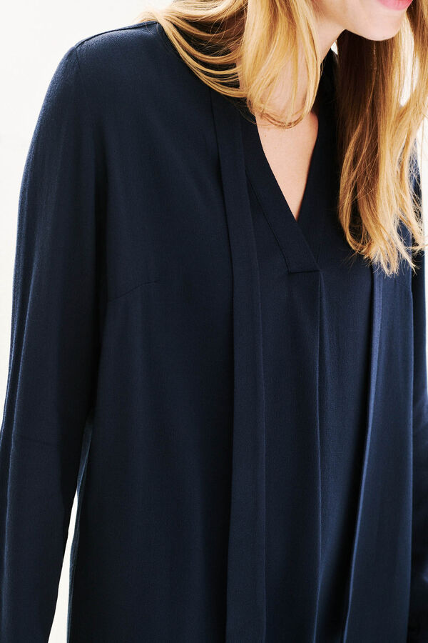 Caroll Vestido Romette Azul