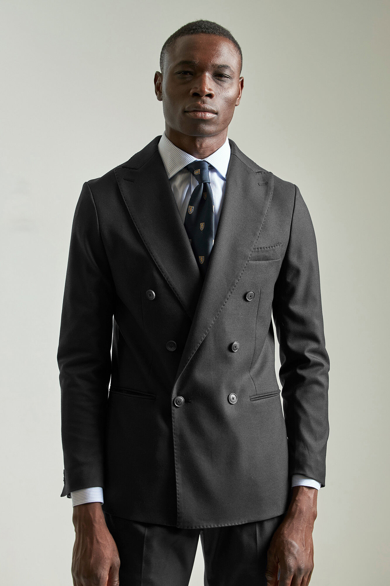Mens double breasted blazer sales