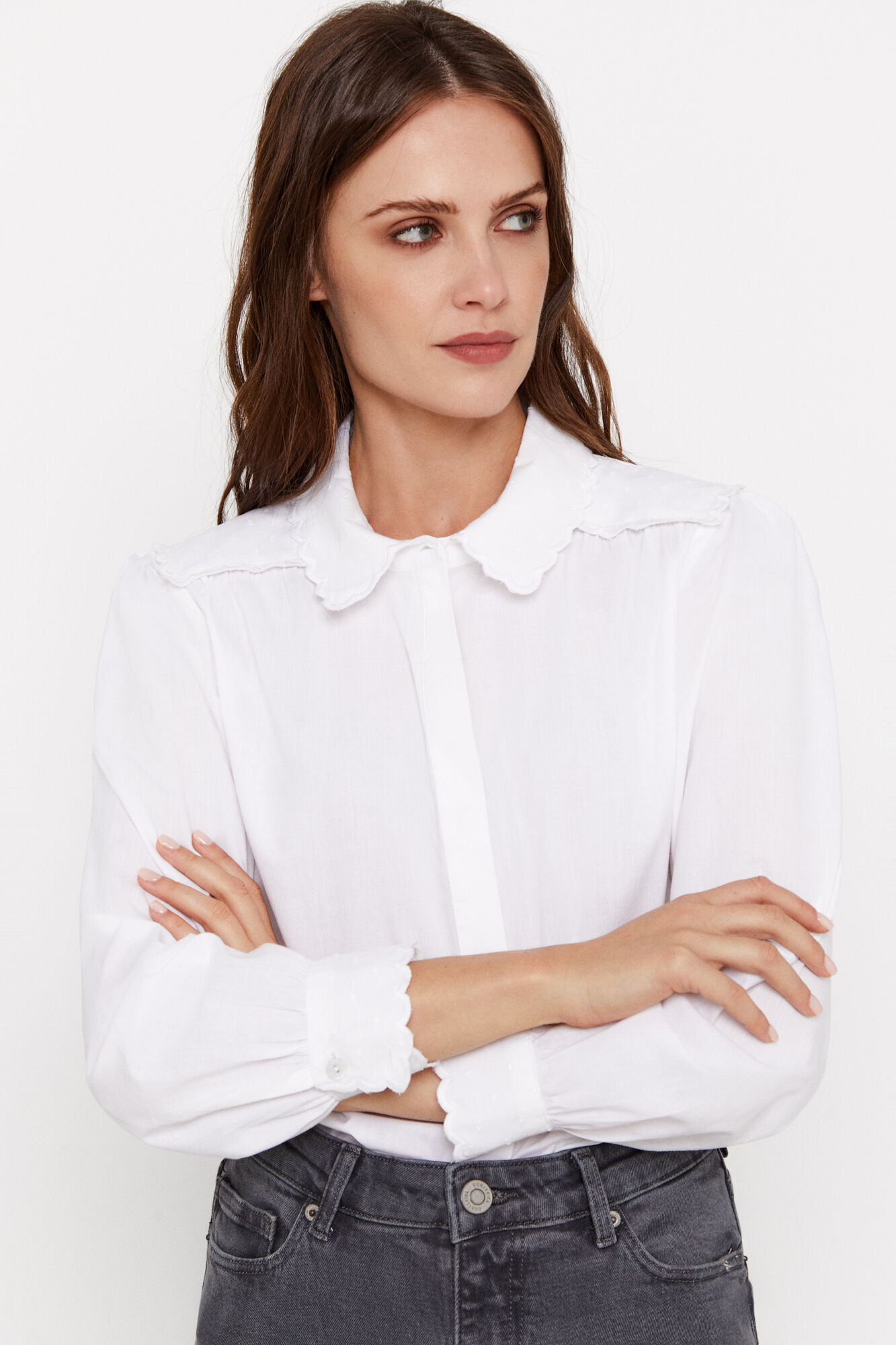 Camisa blanca deals cortefiel
