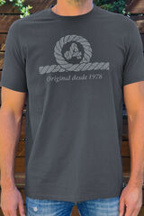 Amarras Camiseta Xarraca Unisex Gris