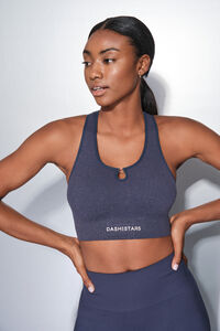 Dash and Stars Soutien desportivo azul SEAMLESS COMFORT