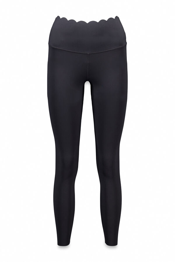 Dash and Stars Legging preta longa COMPRESSIVA preto