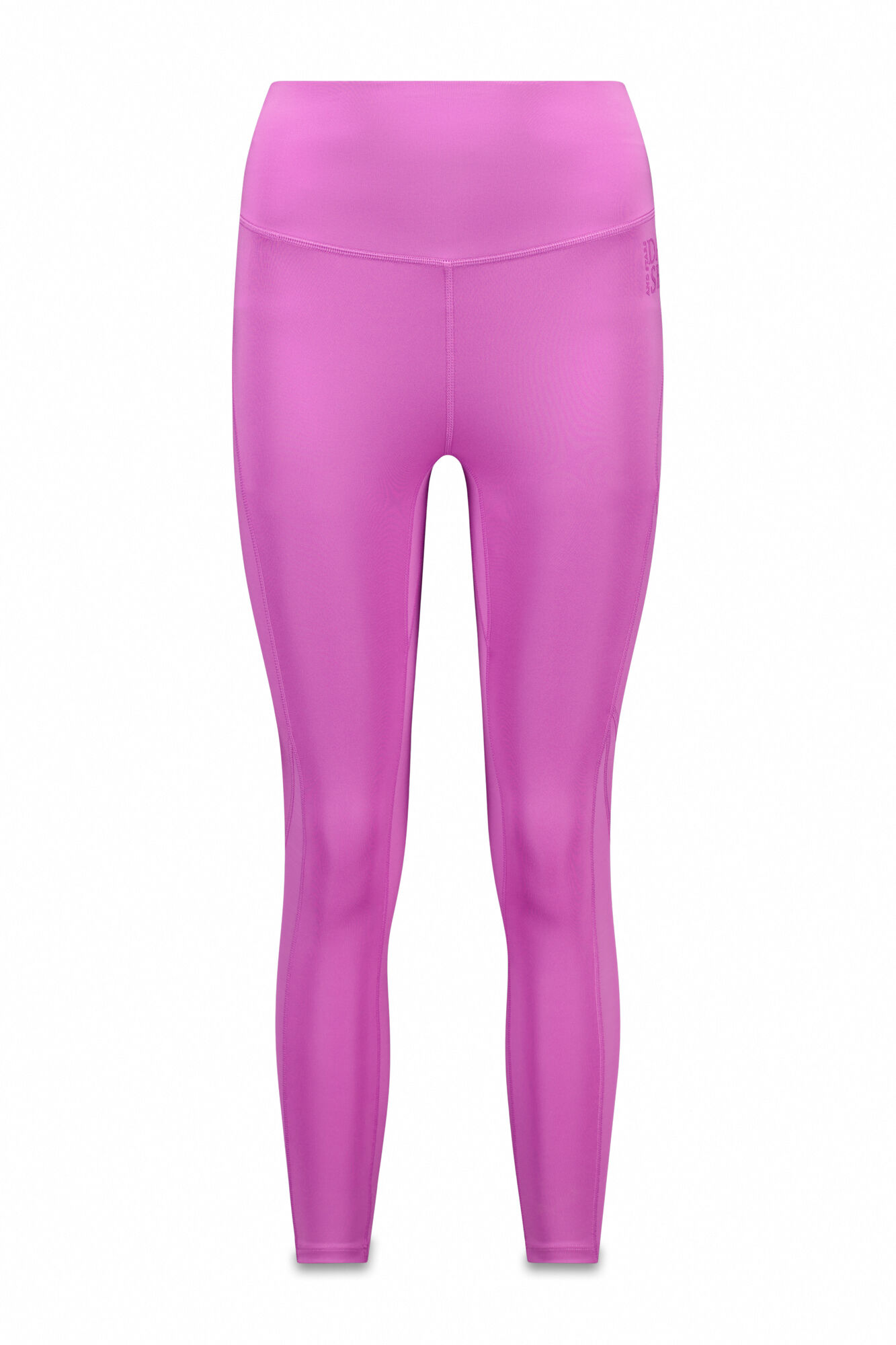 Dash and Stars Leggings 4D STRETCH curtas rosas
