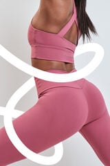 Dash and Stars Legging SOFT MOVE comprida rosa rosa