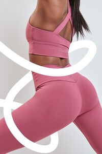 Dash and Stars Leggings SOFT MOVE largo rosa