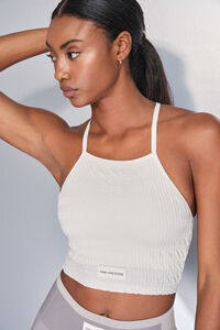 Dash and Stars Soutien desportivo branco SEAMLESS COMFORT