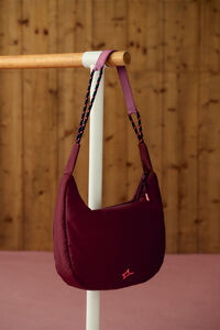 Dash and Stars Mala a tiracolo acolchoada em nylon