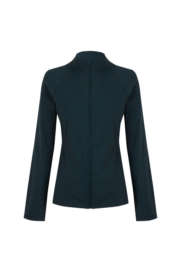 Dash and Stars Casaco cintado verde verde