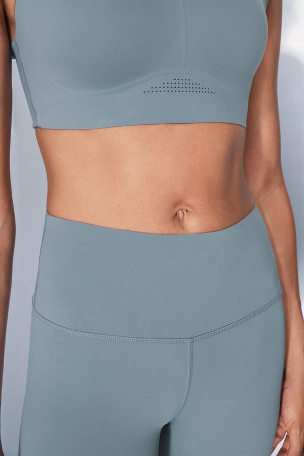 Dash and Stars Legging Capri COMPRESSIVE azul azul