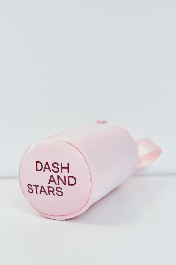 Dash and Stars Charm quadrado rosa rosa