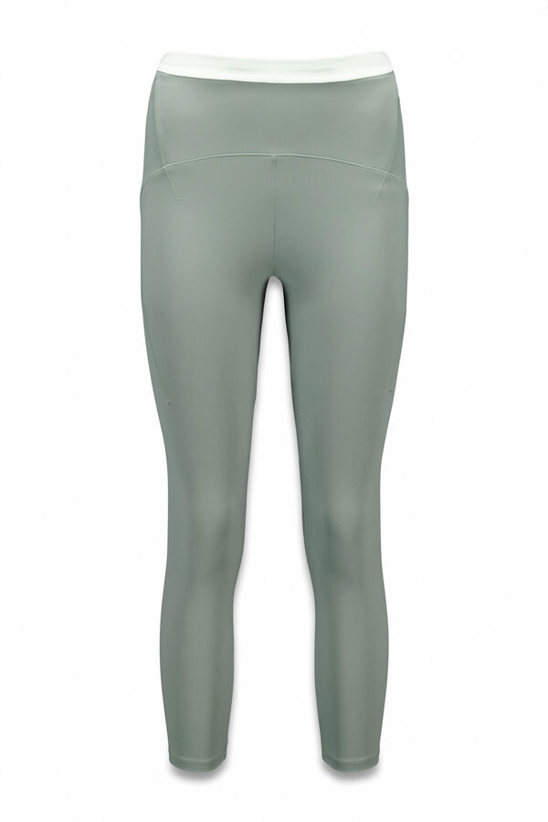 Dash and Stars Legging verde cropped SOFT MOVE verde