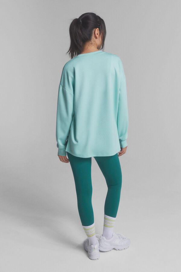 Dash and Stars Green soft feel sweatshirt green