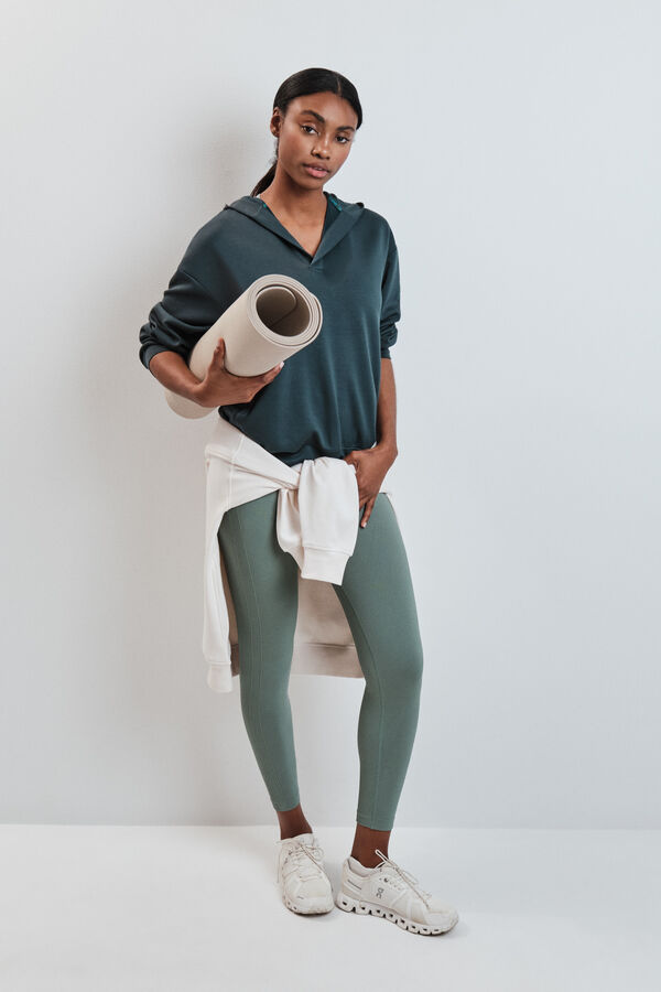Dash and Stars Legging comprida SEAMLESS COMFORT verde verde