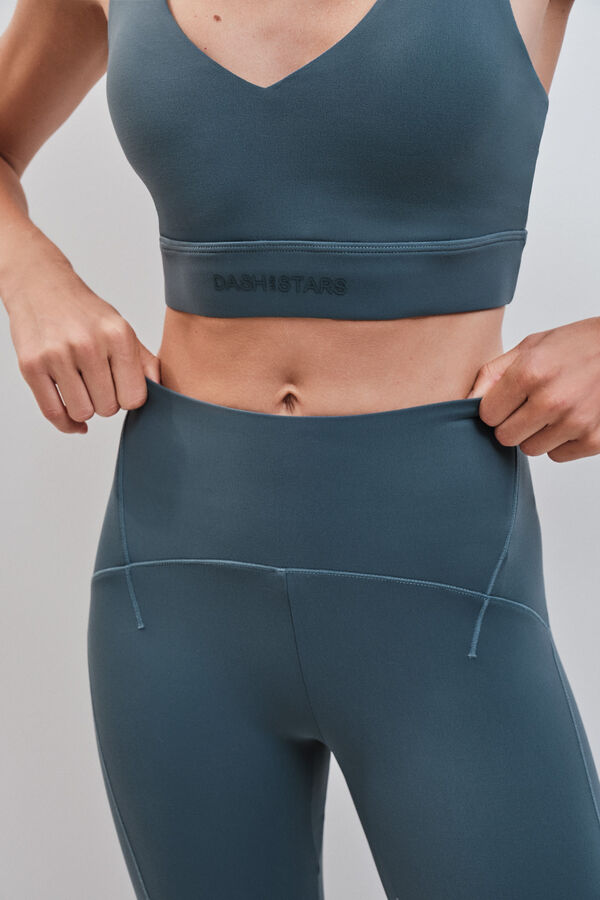 Dash and Stars Leggings SOFT MOVE comprida verde verde