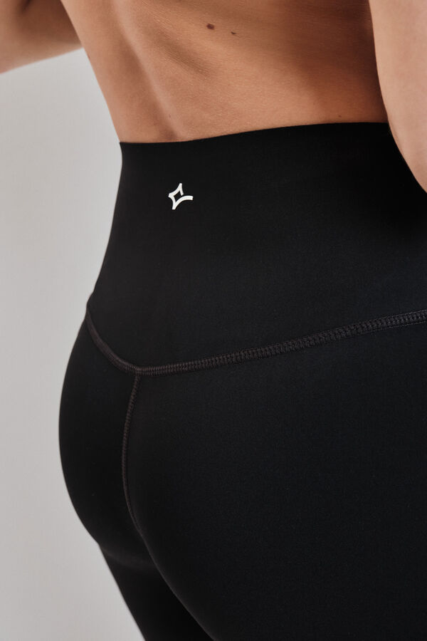 Dash and Stars Legging COMPRESSIVE capri preto preto