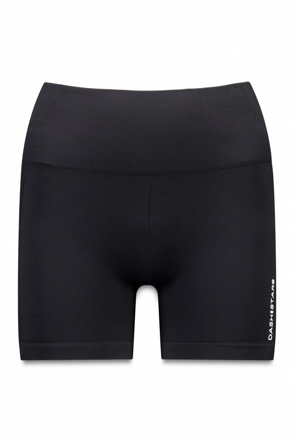 Dash and Stars Leggings ciclista SEAMLESS COMFORT negro negro