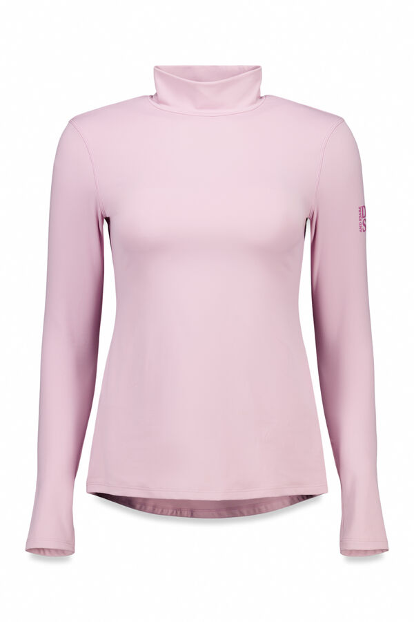 Dash and Stars T-shirt manga rosa chiclete rosa