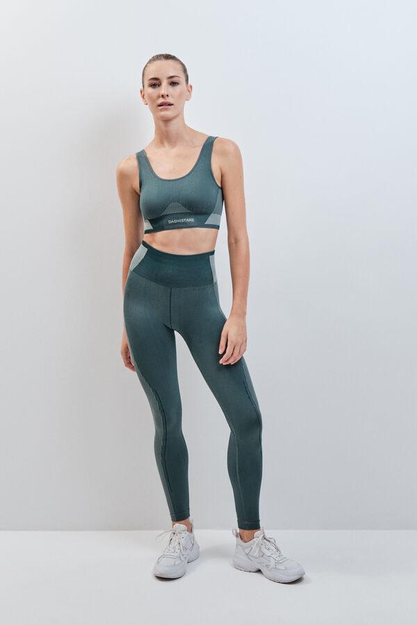 Dash and Stars Soutien desportivo SEAMLESS COMFORT verde verde