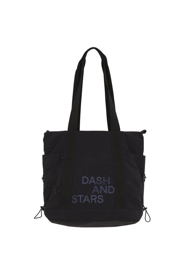 Dash and Stars Black multiway backpack black