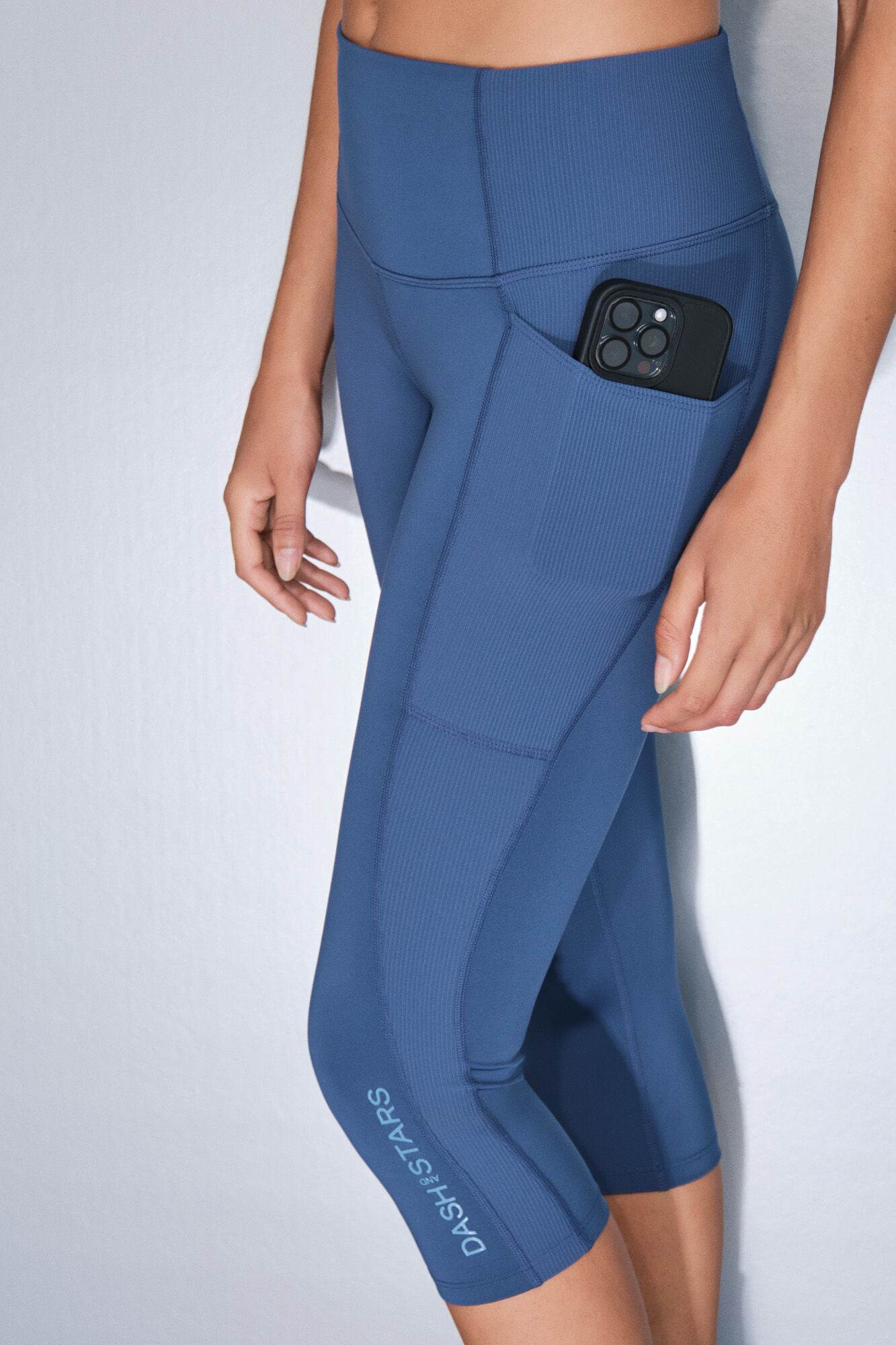 Dash and Stars Leggings 4D STRETCH pirata azul