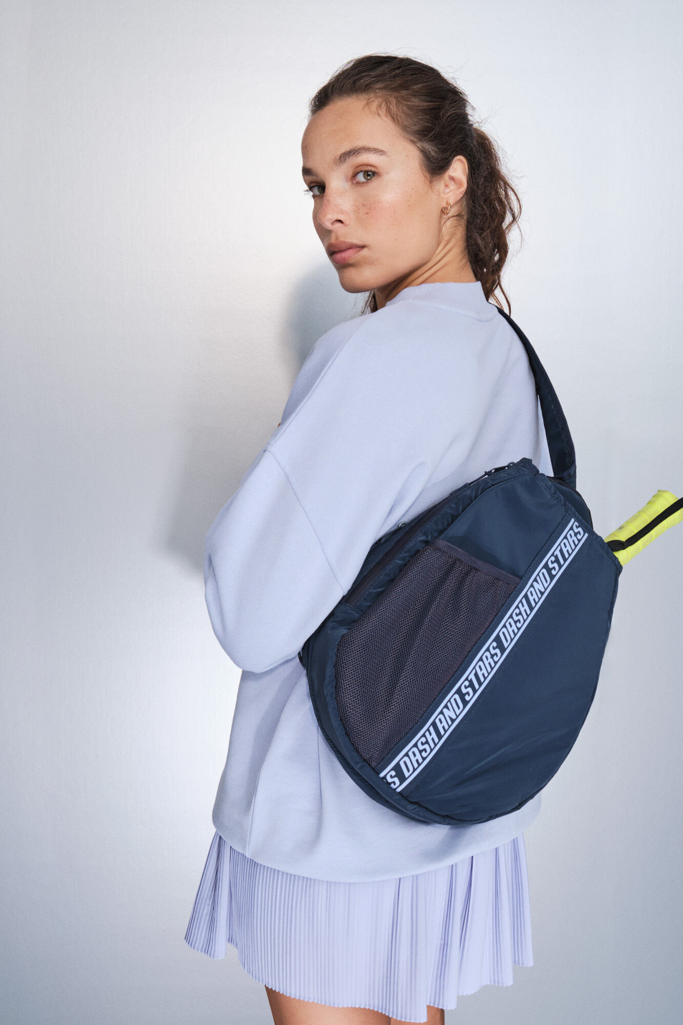 Dash and Stars Paletero mochila paddle azul metalizado