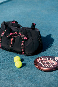 Dash and Stars Mala desportiva acolchoada em nylon