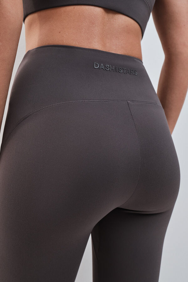 Dash and Stars Legging SOFT MOVE comprida cinza cinzento
