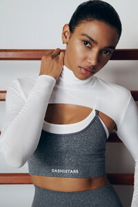 Dash and Stars Sujetador deportivo SEAMLESS COMFORT gris