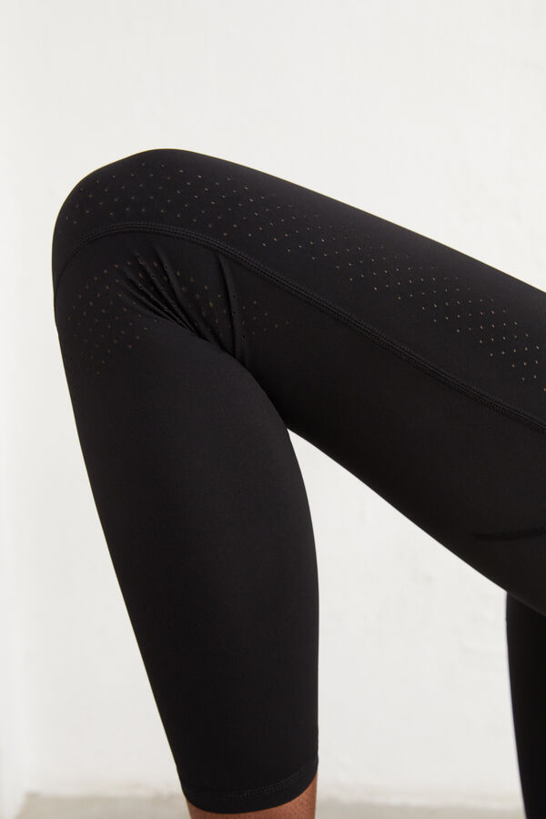 Lilybod Women's Izzie Tarmac Black leggings Black / XS