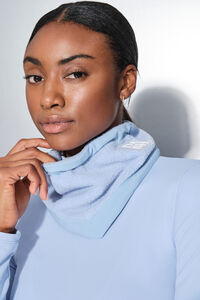 Dash and Stars Bandana polar azul bebê