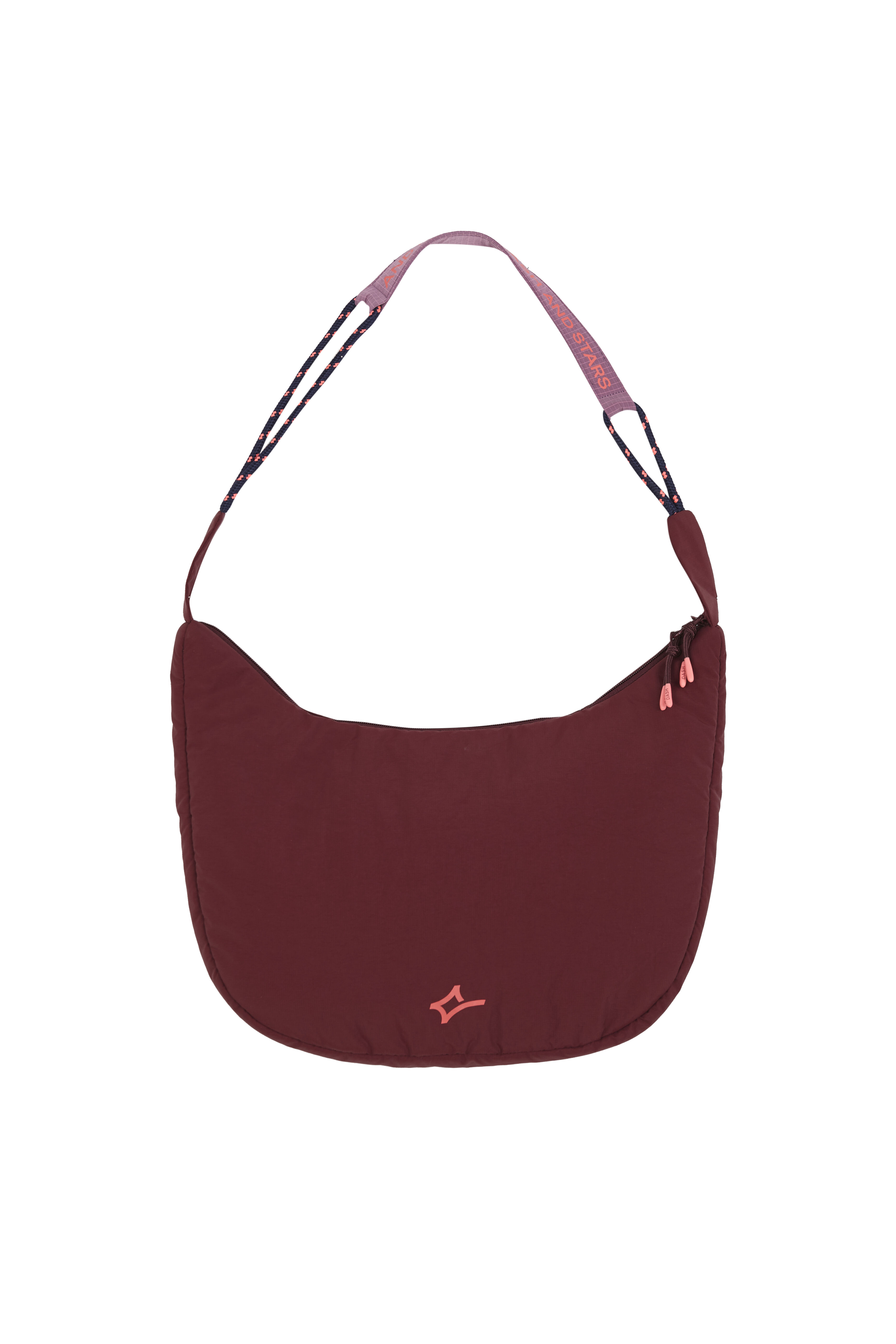 Dash and Stars Mala a tiracolo acolchoada em nylon