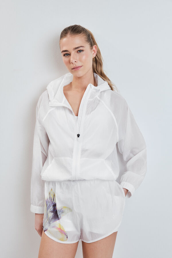 Dash and Stars Cal&ccedil;&otilde;es t&eacute;cnicos ultraleves em malha branco branco