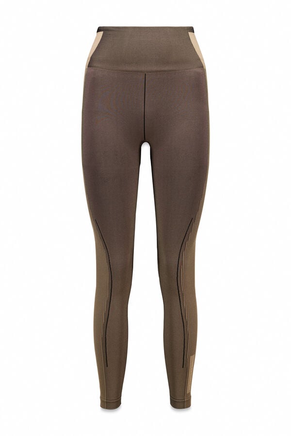 Dash and Stars Leggings largos SEAMLESS COMFORT marrón marrón
