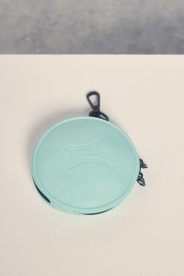 Dash and Stars Monedero silicona verde verde