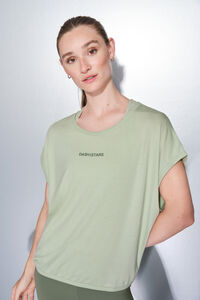 Dash and Stars T-shirt verde extrassuave