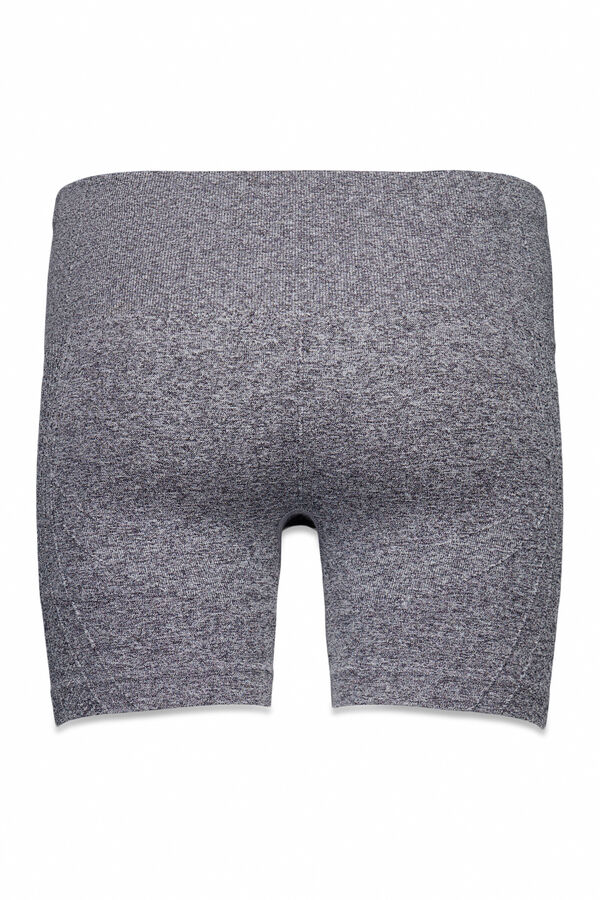 Dash and Stars Leggings de ciclismo cinza SEAMLESS COMFORT cinzento