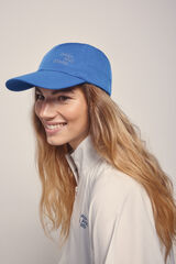 Dash and Stars Blue gel logo cap blue
