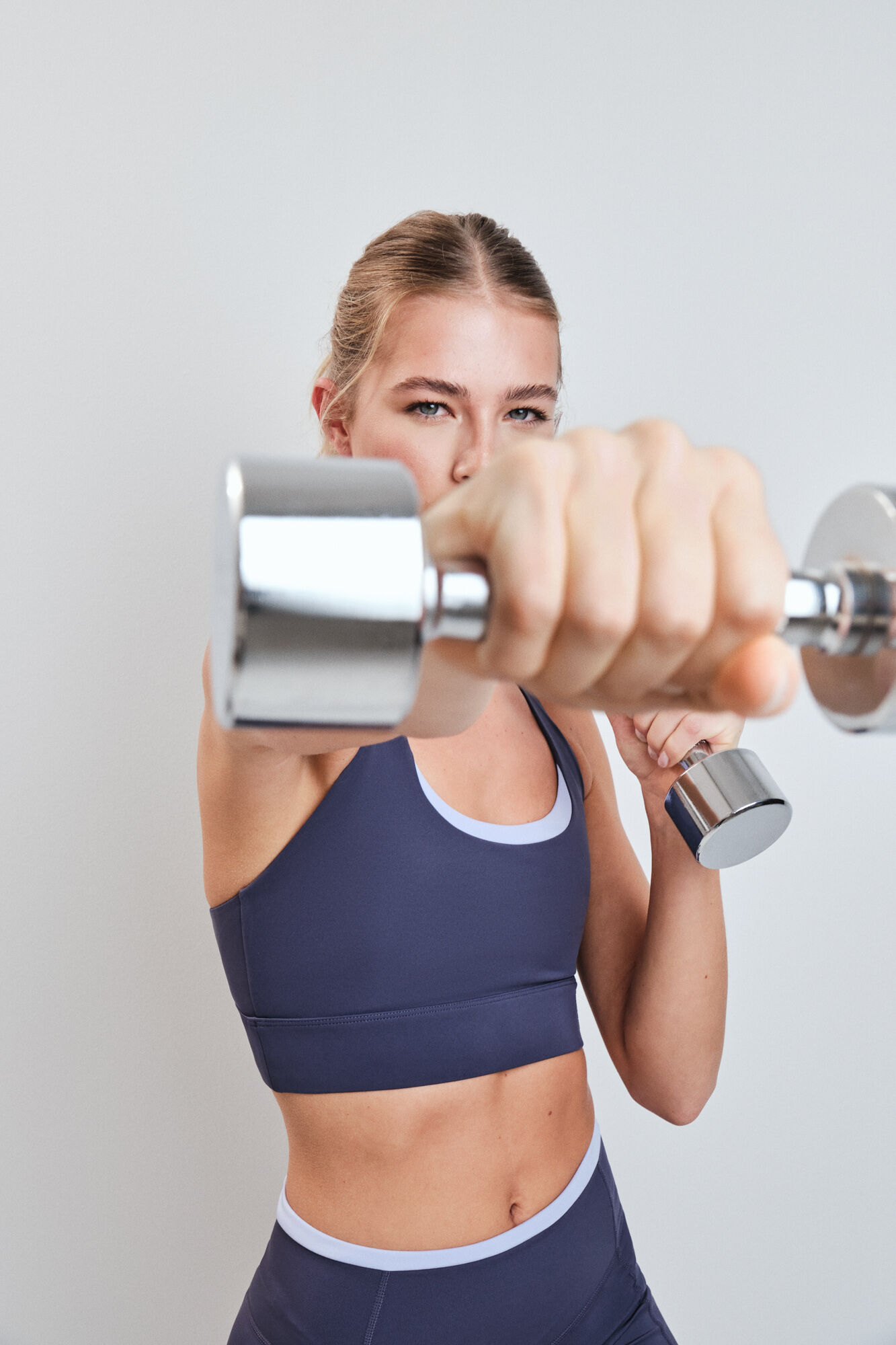 Dash and Stars Soutien desportivo 4D STRETCH cinza